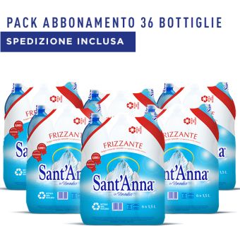 Acqua Sant'Anna Pack abbonamento Frizzante 1,5L