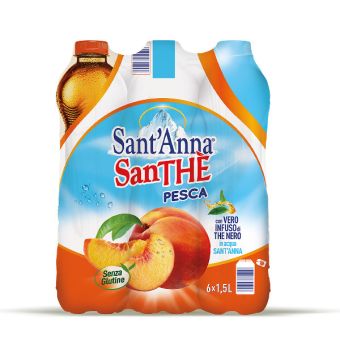 SanThè Sant'Anna 1,5L confezione pesca