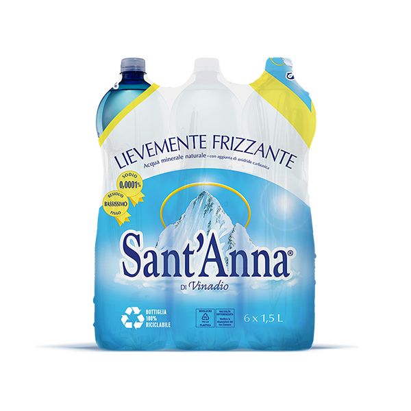 Acqua Sant'Anna lievemente frizzante 1,5L