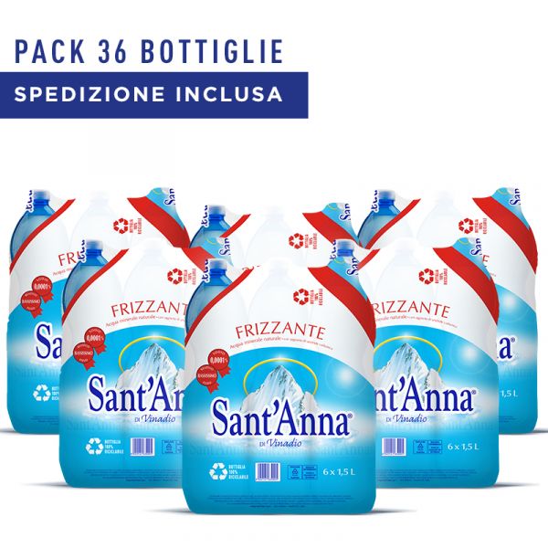 Acqua Sant'Anna Pack Frizzante 1,5L
