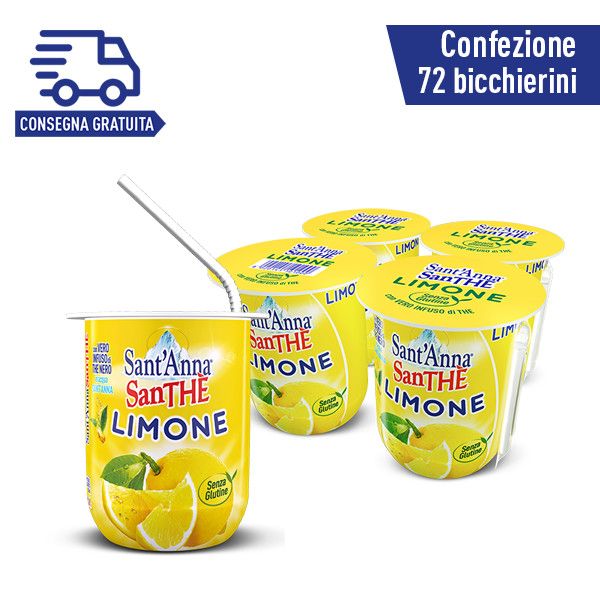 SanThè classico bicchierini Limone 0,20L con spedizione gratuita