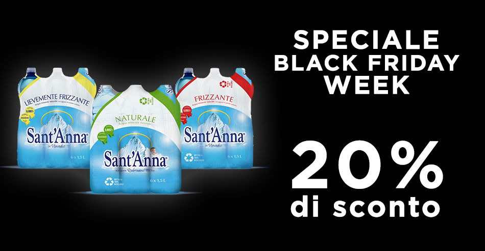 Black Friday Week Sant'Anna Offerta -20%