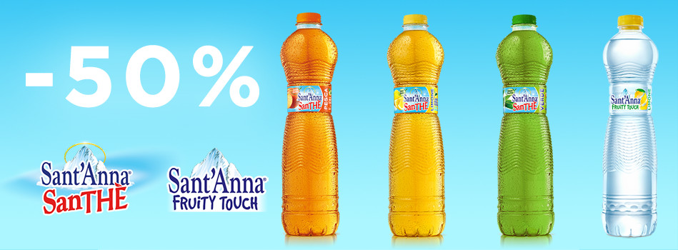 Banner SanThè Sant'Anna in sconto 50%