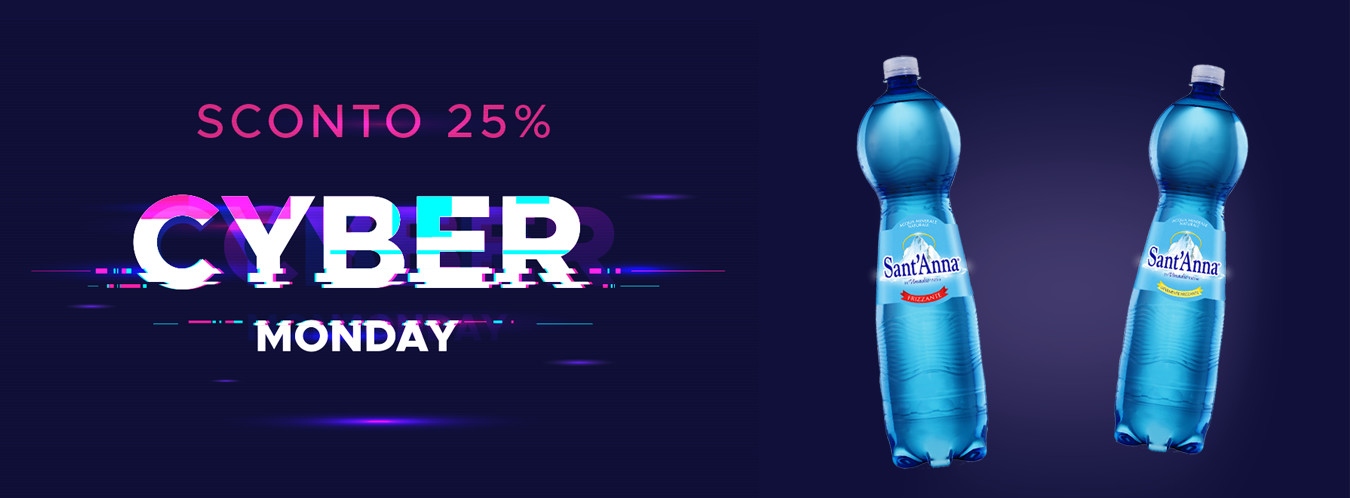 Banner promo Cyber Monday Sant'Anna 2021